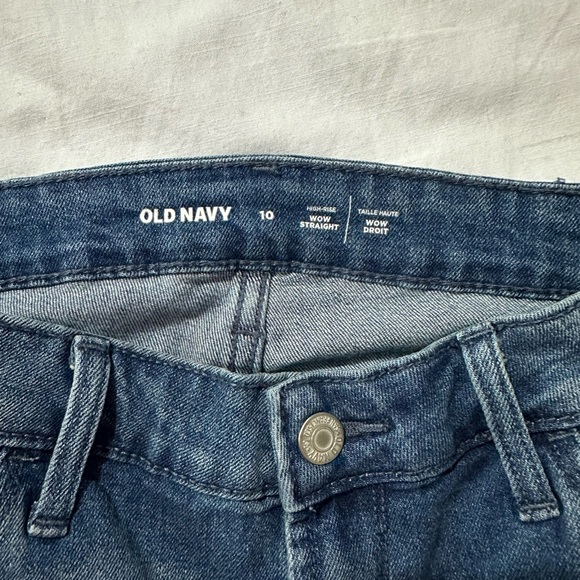 Old navy high rise straight leg - Picture 2 of 3